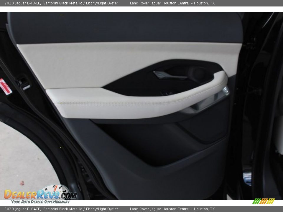 2020 Jaguar E-PACE Santorini Black Metallic / Ebony/Light Oyster Photo #24