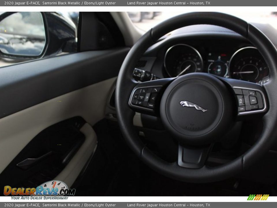 2020 Jaguar E-PACE Santorini Black Metallic / Ebony/Light Oyster Photo #27