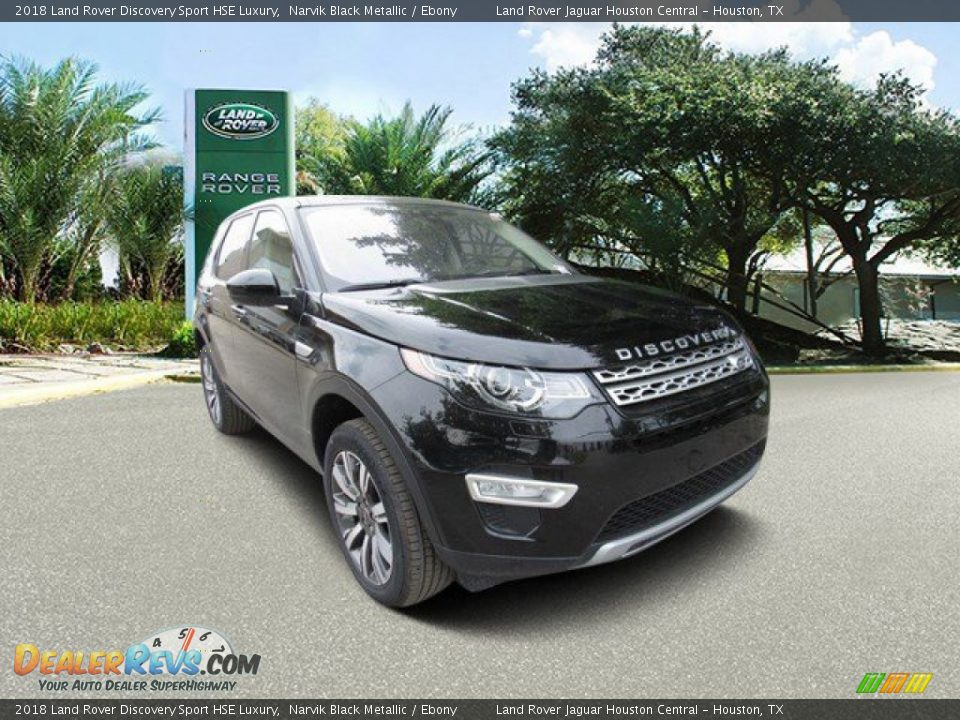 2018 Land Rover Discovery Sport HSE Luxury Narvik Black Metallic / Ebony Photo #2