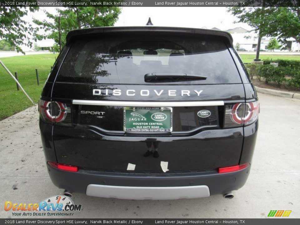 2018 Land Rover Discovery Sport HSE Luxury Narvik Black Metallic / Ebony Photo #8