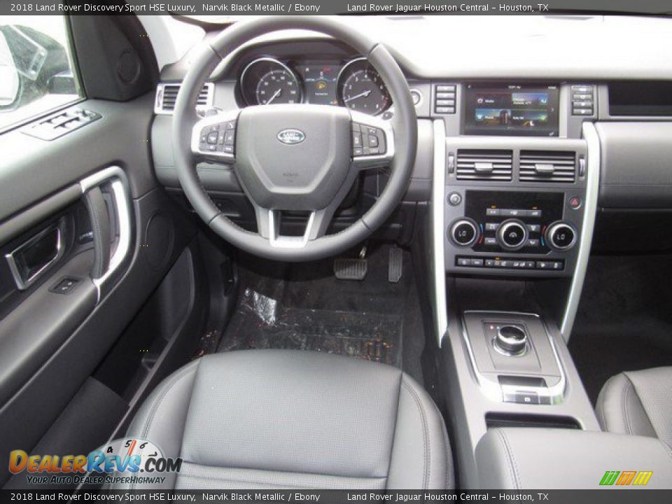 2018 Land Rover Discovery Sport HSE Luxury Narvik Black Metallic / Ebony Photo #14