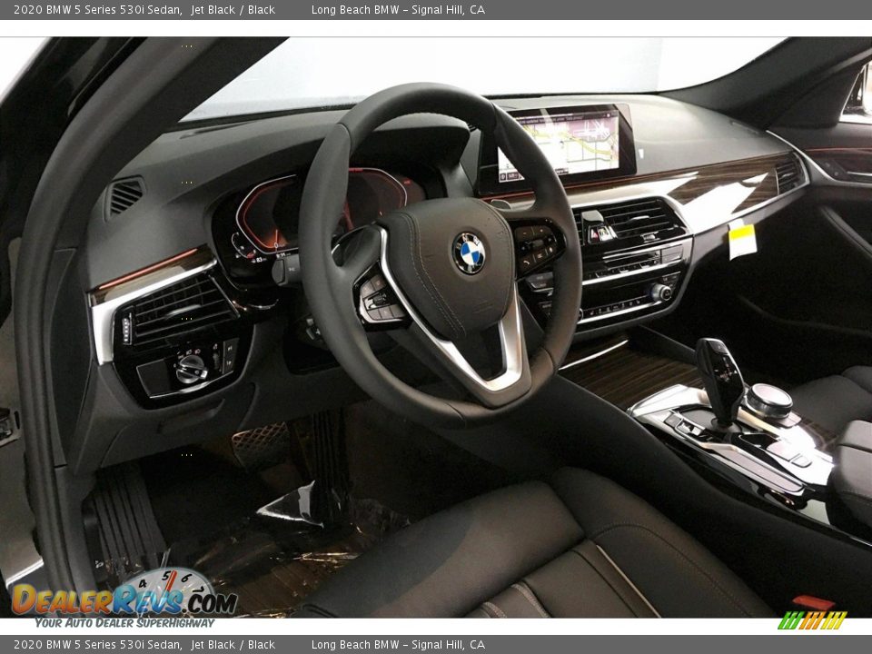 2020 BMW 5 Series 530i Sedan Jet Black / Black Photo #4