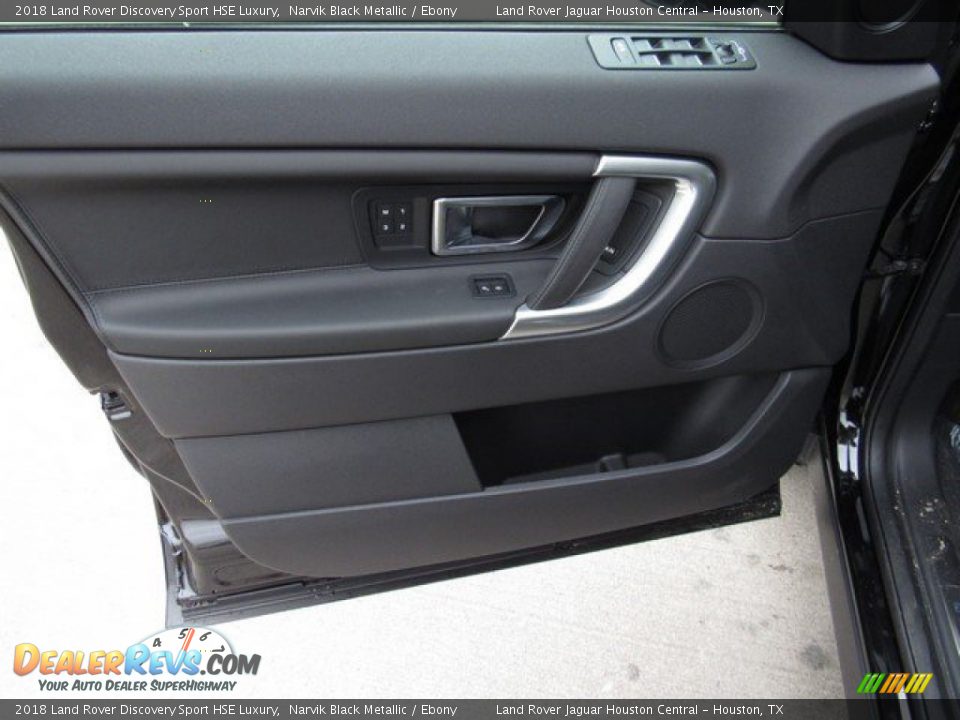 2018 Land Rover Discovery Sport HSE Luxury Narvik Black Metallic / Ebony Photo #25