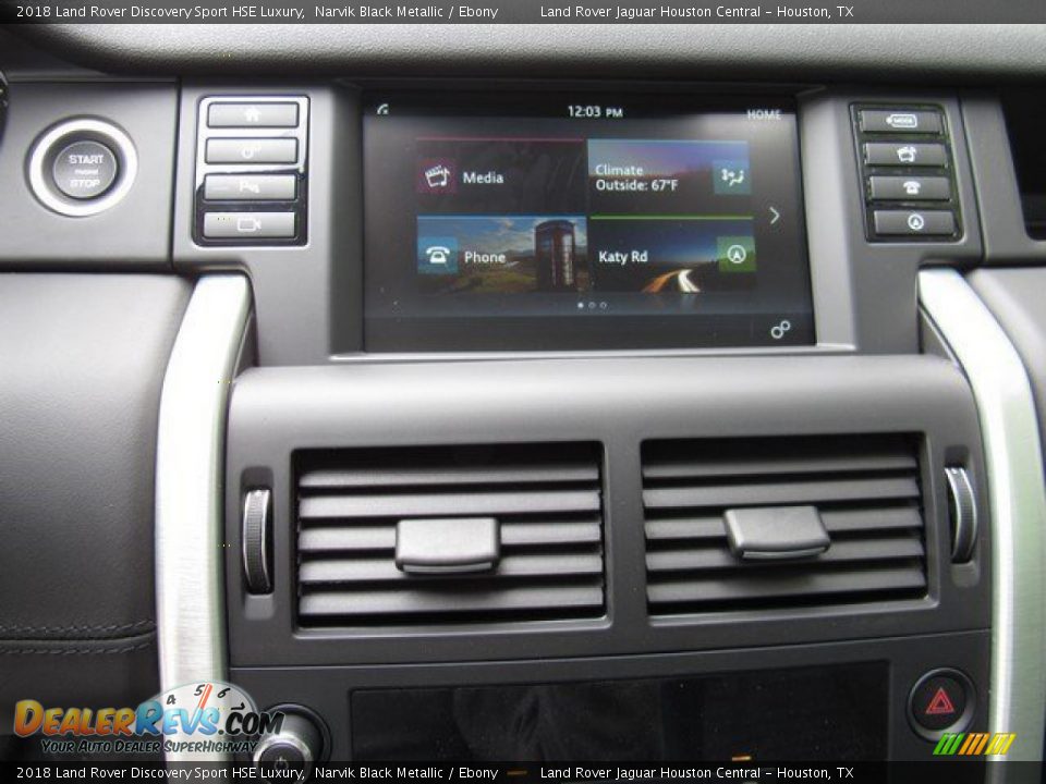2018 Land Rover Discovery Sport HSE Luxury Narvik Black Metallic / Ebony Photo #33