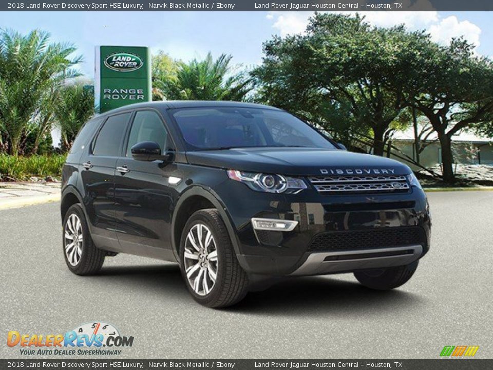 2018 Land Rover Discovery Sport HSE Luxury Narvik Black Metallic / Ebony Photo #2