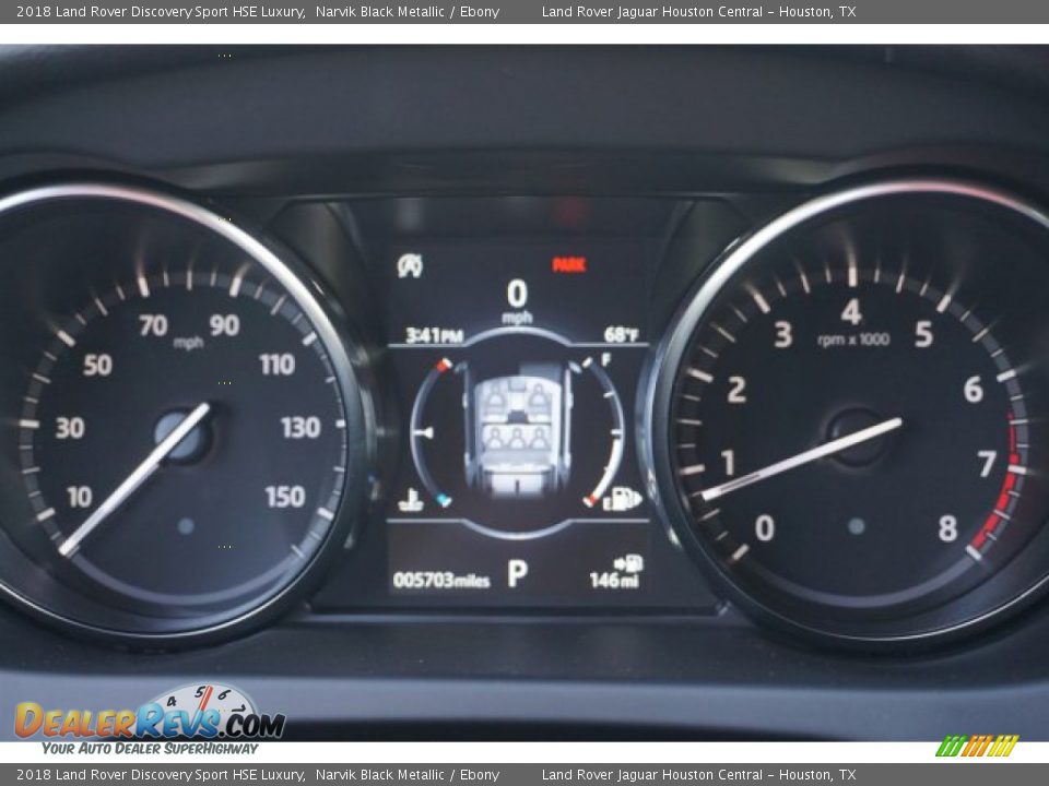 2018 Land Rover Discovery Sport HSE Luxury Narvik Black Metallic / Ebony Photo #13