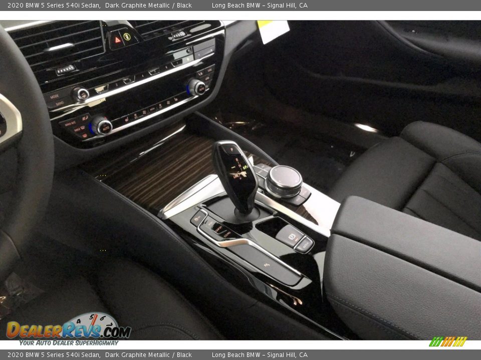 2020 BMW 5 Series 540i Sedan Dark Graphite Metallic / Black Photo #6
