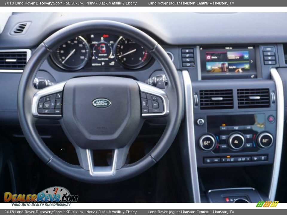 2018 Land Rover Discovery Sport HSE Luxury Narvik Black Metallic / Ebony Photo #25