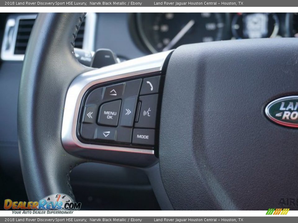 2018 Land Rover Discovery Sport HSE Luxury Narvik Black Metallic / Ebony Photo #26