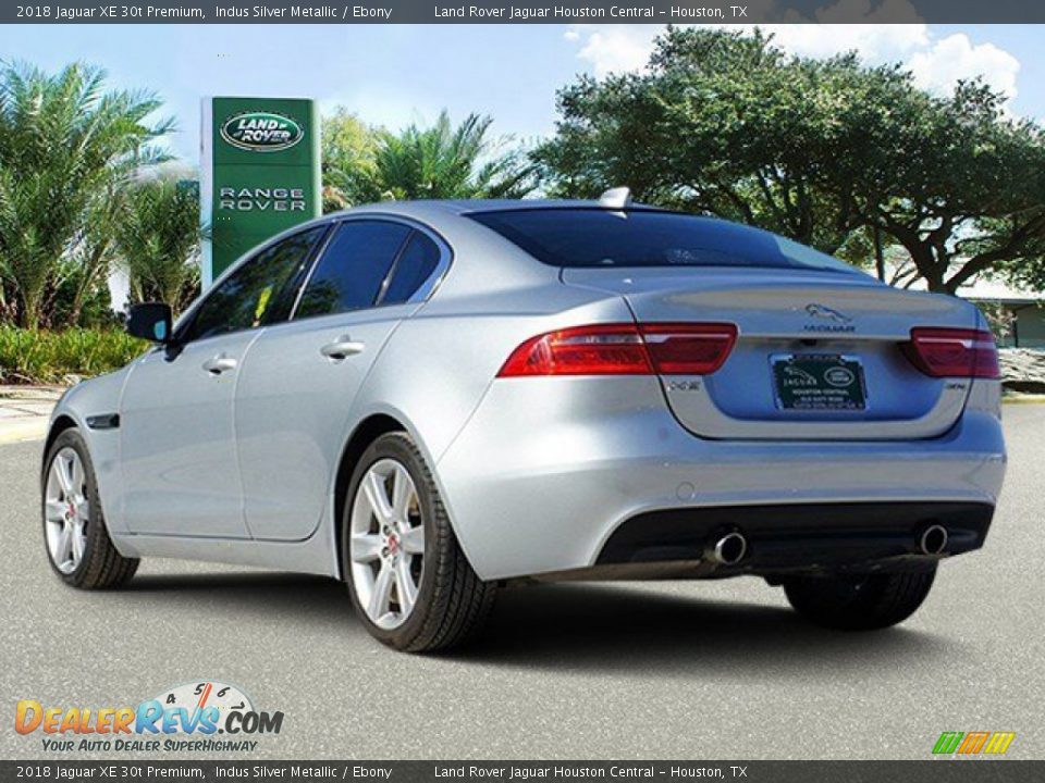 2018 Jaguar XE 30t Premium Indus Silver Metallic / Ebony Photo #3