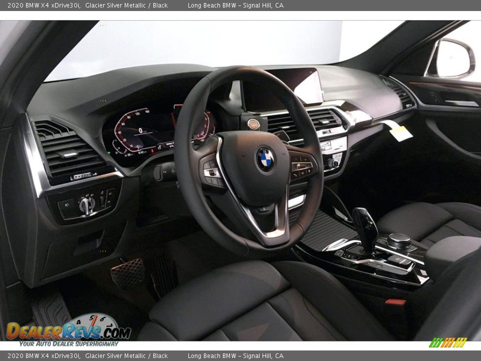 2020 BMW X4 xDrive30i Glacier Silver Metallic / Black Photo #4