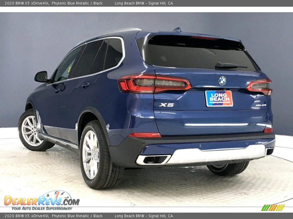 2020 BMW X5 xDrive40i Phytonic Blue Metallic / Black Photo #2