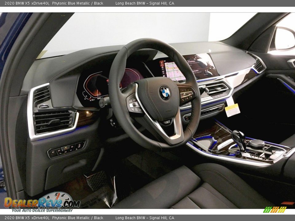 2020 BMW X5 xDrive40i Phytonic Blue Metallic / Black Photo #4