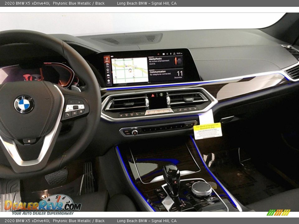 2020 BMW X5 xDrive40i Phytonic Blue Metallic / Black Photo #5