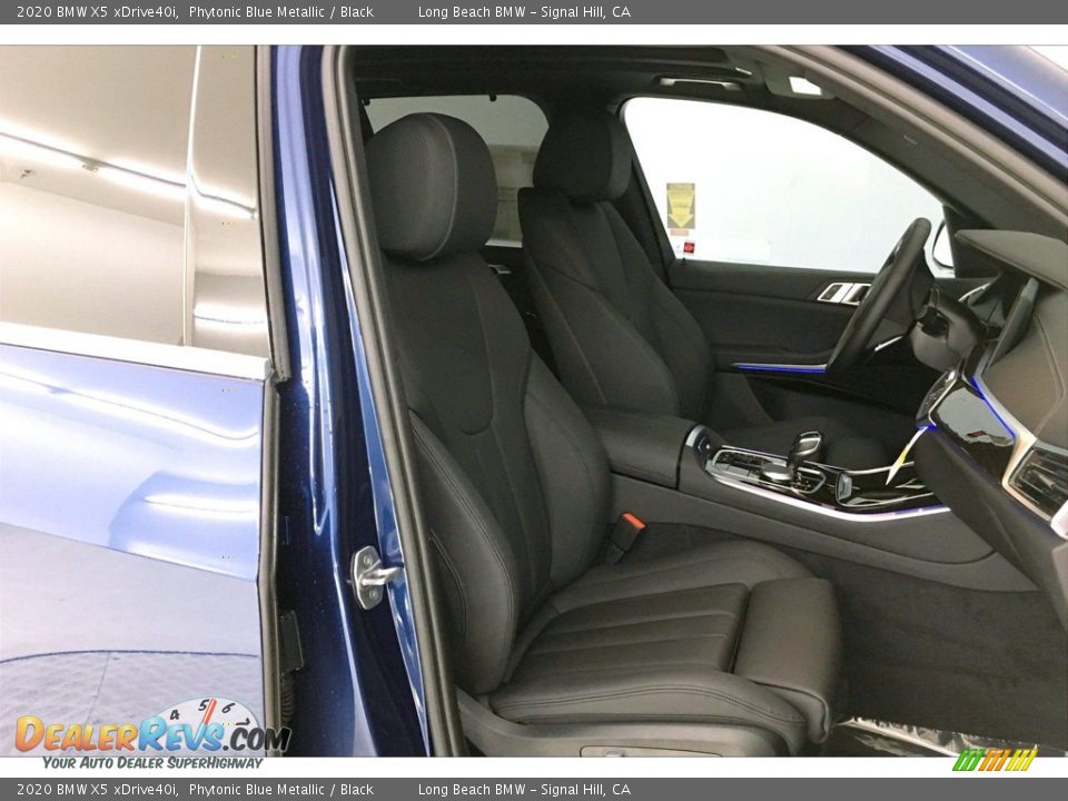2020 BMW X5 xDrive40i Phytonic Blue Metallic / Black Photo #7