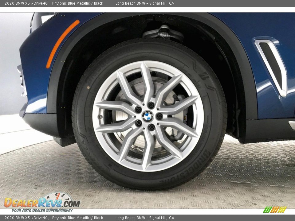 2020 BMW X5 xDrive40i Phytonic Blue Metallic / Black Photo #9