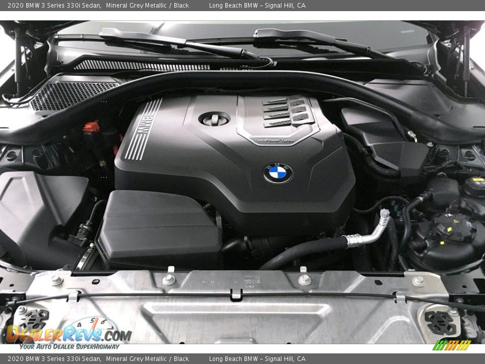2020 BMW 3 Series 330i Sedan Mineral Grey Metallic / Black Photo #8
