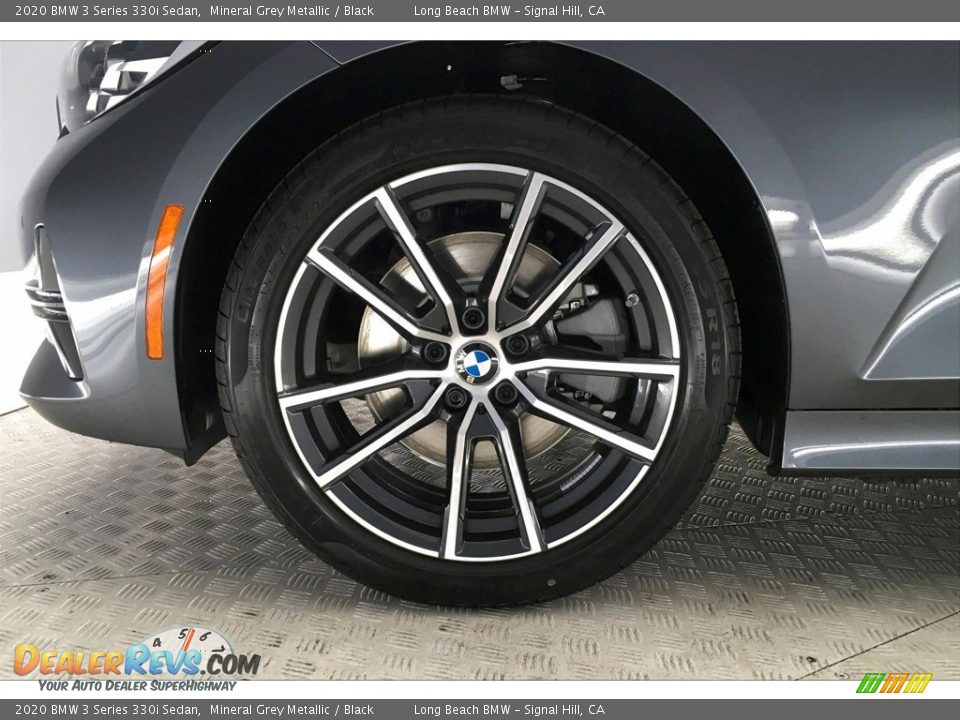2020 BMW 3 Series 330i Sedan Mineral Grey Metallic / Black Photo #9