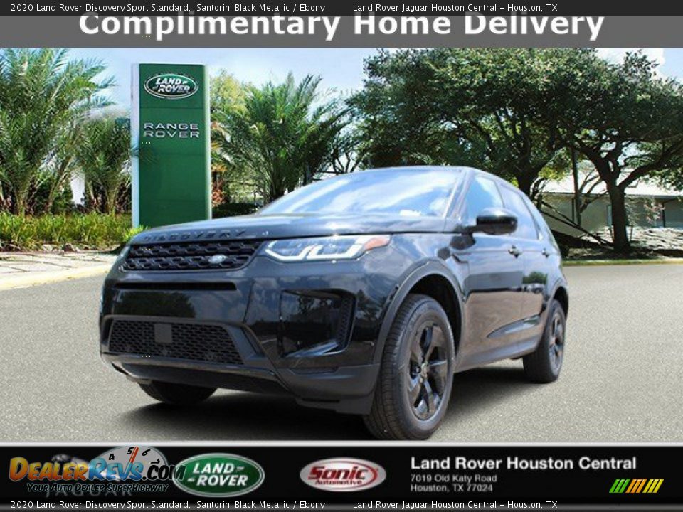 2020 Land Rover Discovery Sport Standard Santorini Black Metallic / Ebony Photo #1