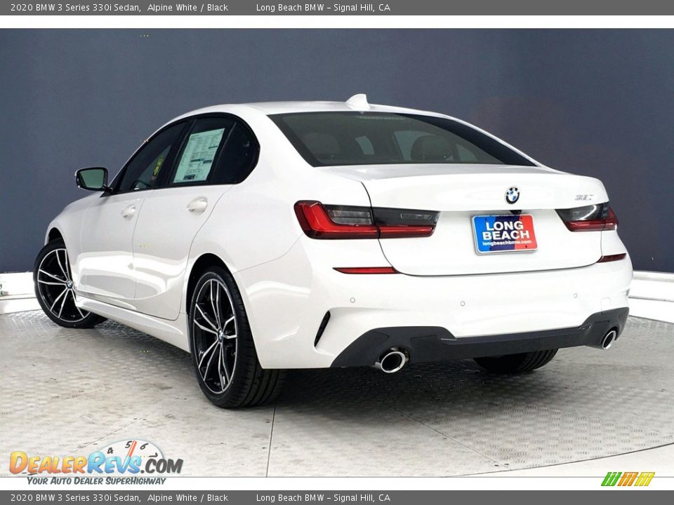 2020 BMW 3 Series 330i Sedan Alpine White / Black Photo #2