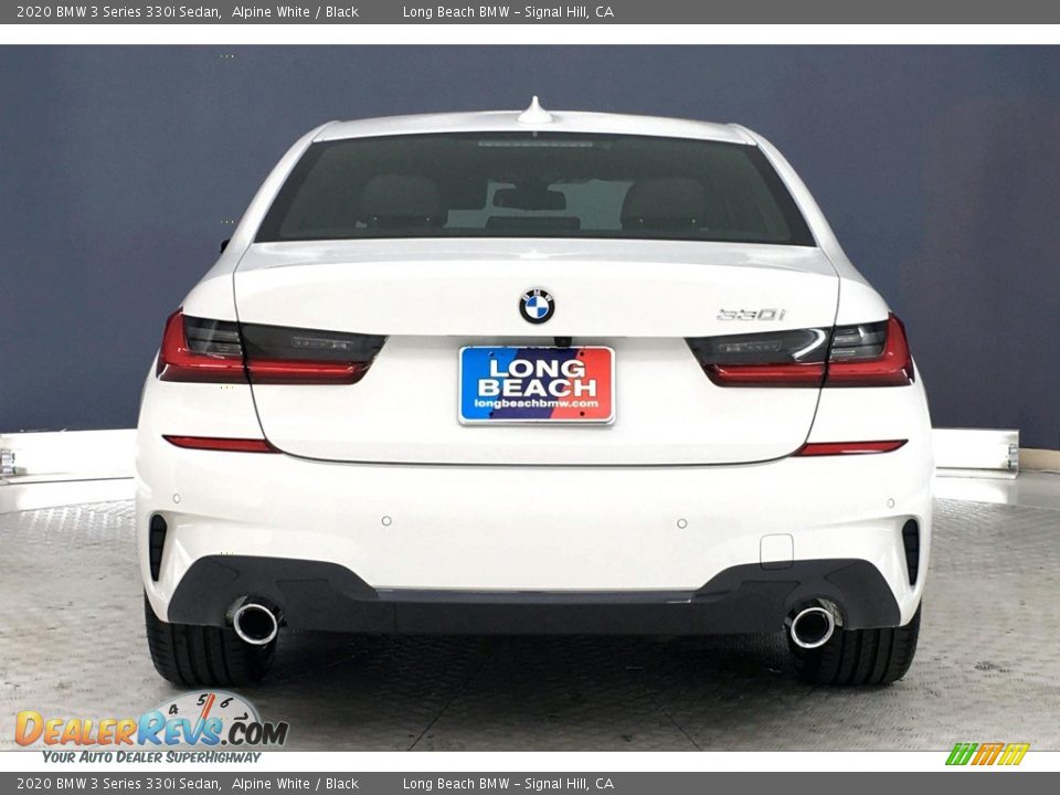 2020 BMW 3 Series 330i Sedan Alpine White / Black Photo #3
