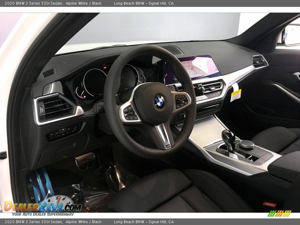 2020 BMW 3 Series 330i Sedan Alpine White / Black Photo #4