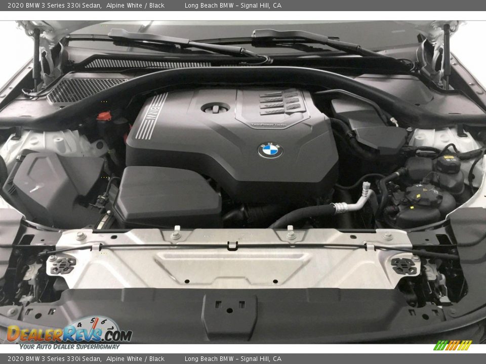 2020 BMW 3 Series 330i Sedan Alpine White / Black Photo #8
