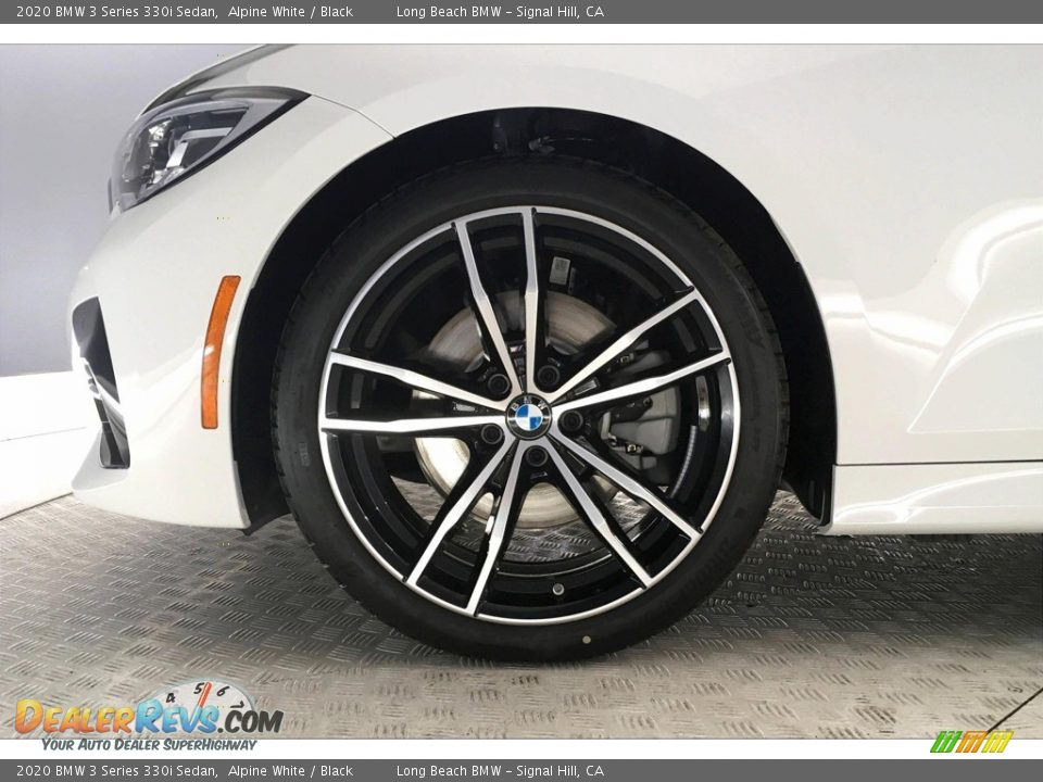 2020 BMW 3 Series 330i Sedan Alpine White / Black Photo #9