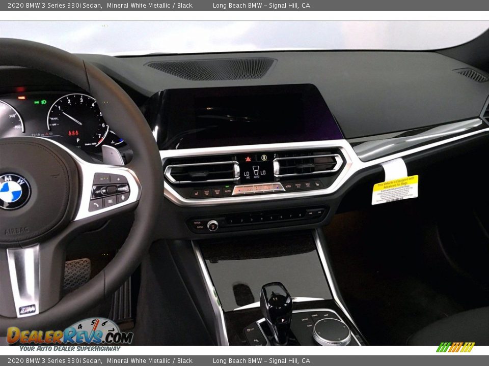 2020 BMW 3 Series 330i Sedan Mineral White Metallic / Black Photo #5