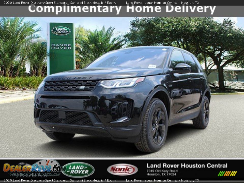 2020 Land Rover Discovery Sport Standard Santorini Black Metallic / Ebony Photo #1