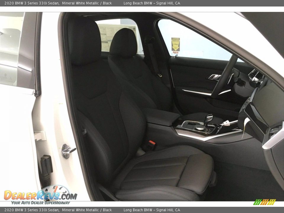 2020 BMW 3 Series 330i Sedan Mineral White Metallic / Black Photo #7