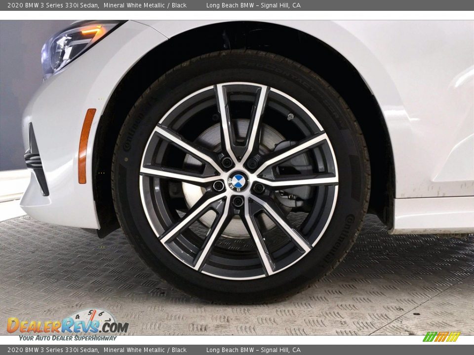 2020 BMW 3 Series 330i Sedan Mineral White Metallic / Black Photo #9