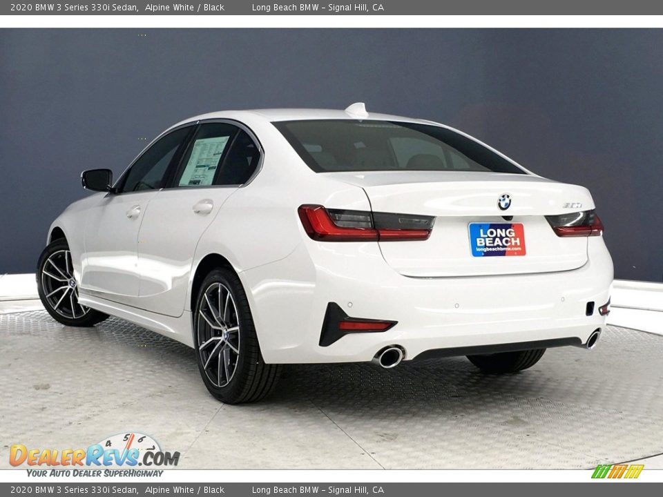 2020 BMW 3 Series 330i Sedan Alpine White / Black Photo #2