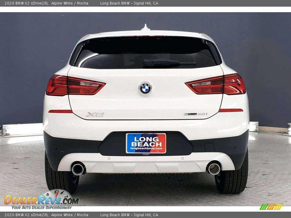 2020 BMW X2 sDrive28i Alpine White / Mocha Photo #3