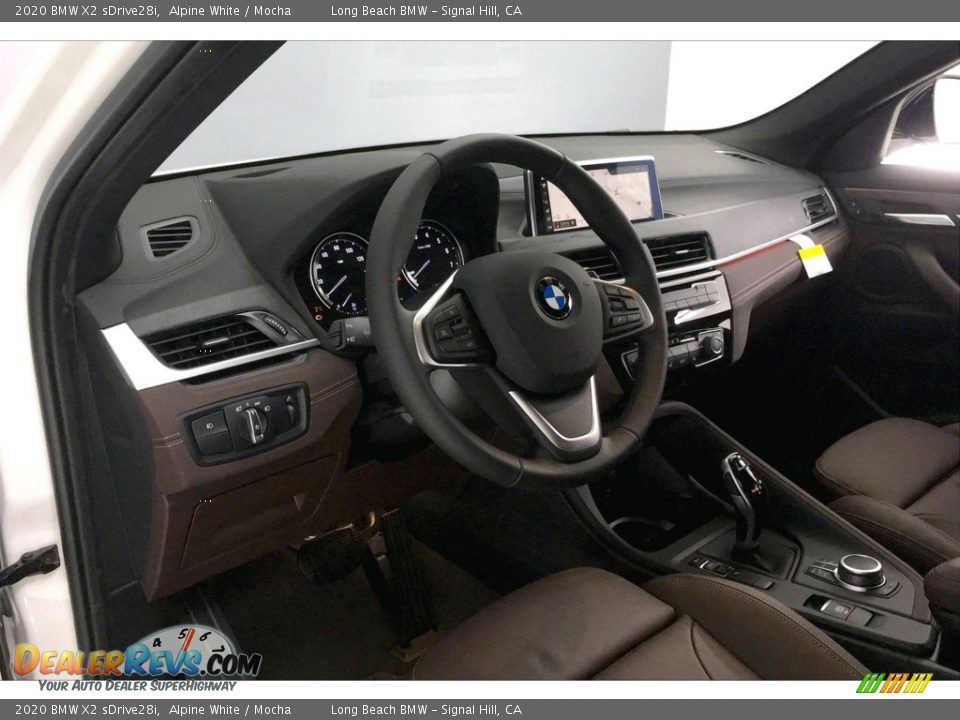 2020 BMW X2 sDrive28i Alpine White / Mocha Photo #4
