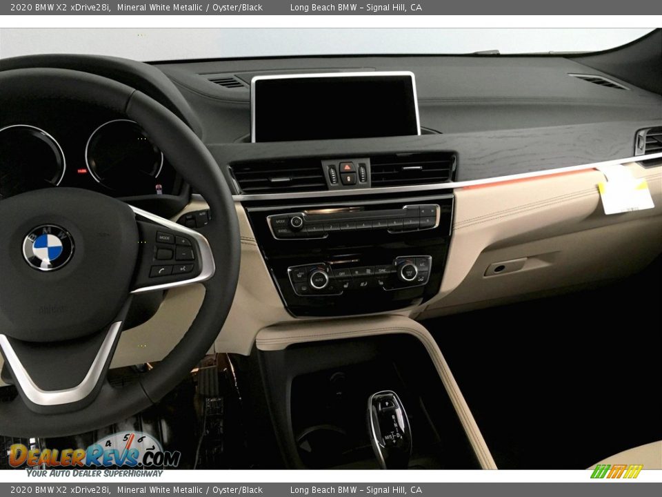 2020 BMW X2 xDrive28i Mineral White Metallic / Oyster/Black Photo #5