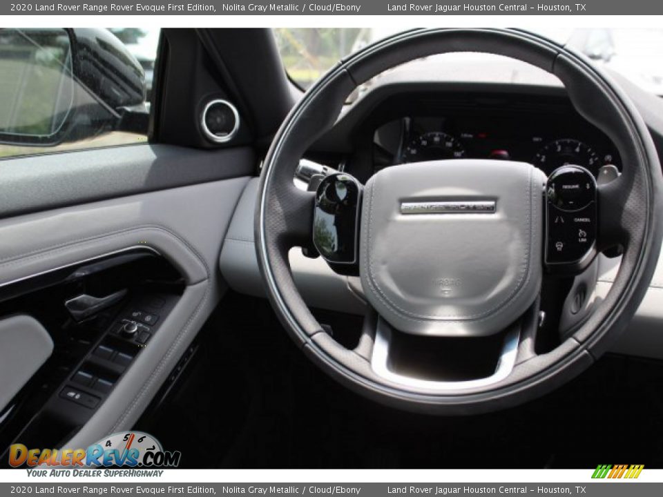 2020 Land Rover Range Rover Evoque First Edition Nolita Gray Metallic / Cloud/Ebony Photo #27