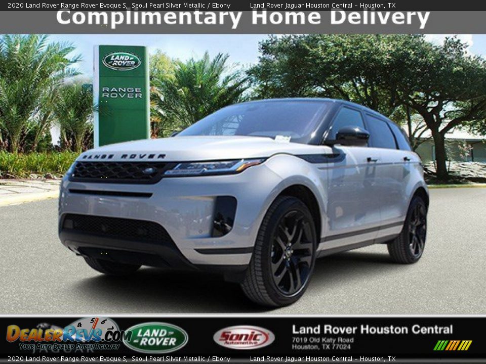 2020 Land Rover Range Rover Evoque S Seoul Pearl Silver Metallic / Ebony Photo #1