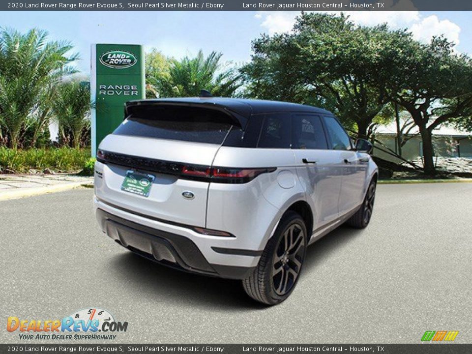 2020 Land Rover Range Rover Evoque S Seoul Pearl Silver Metallic / Ebony Photo #2