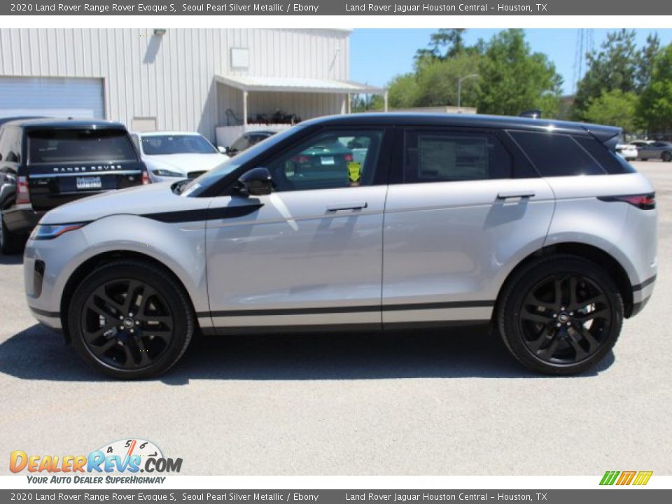 2020 Land Rover Range Rover Evoque S Seoul Pearl Silver Metallic / Ebony Photo #6