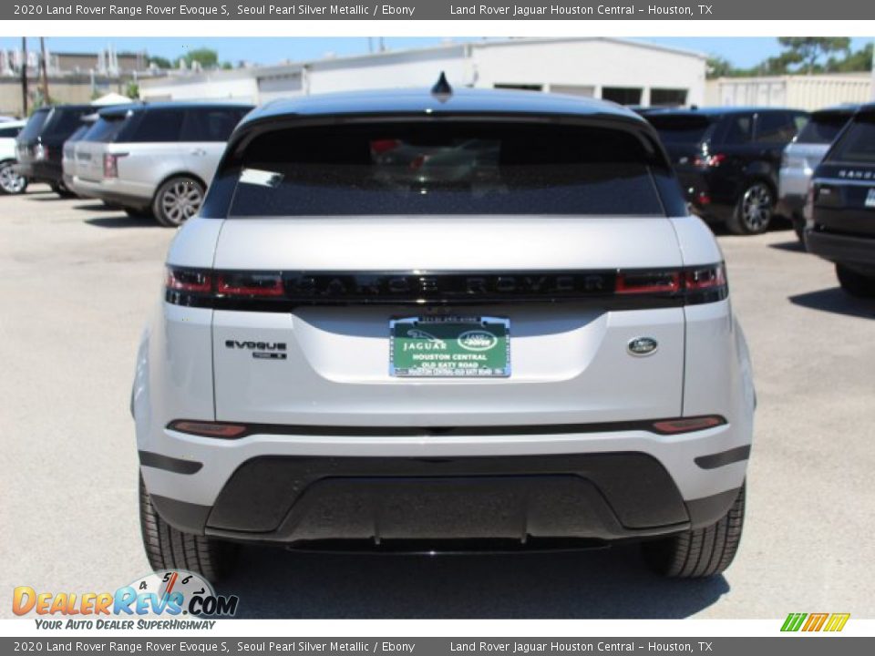 2020 Land Rover Range Rover Evoque S Seoul Pearl Silver Metallic / Ebony Photo #7