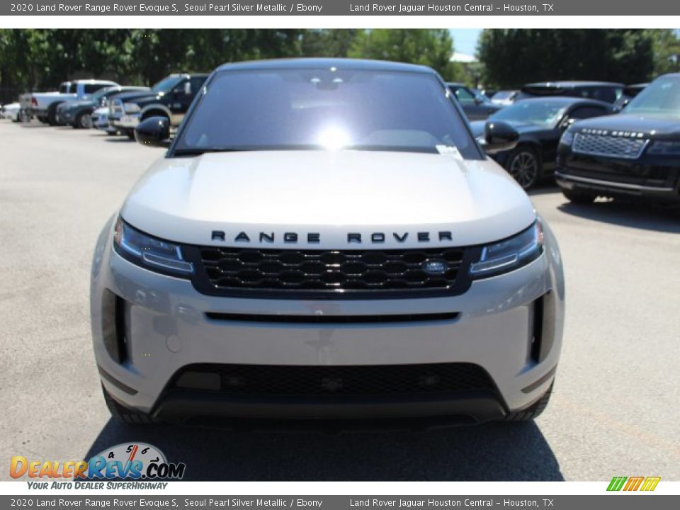 2020 Land Rover Range Rover Evoque S Seoul Pearl Silver Metallic / Ebony Photo #8
