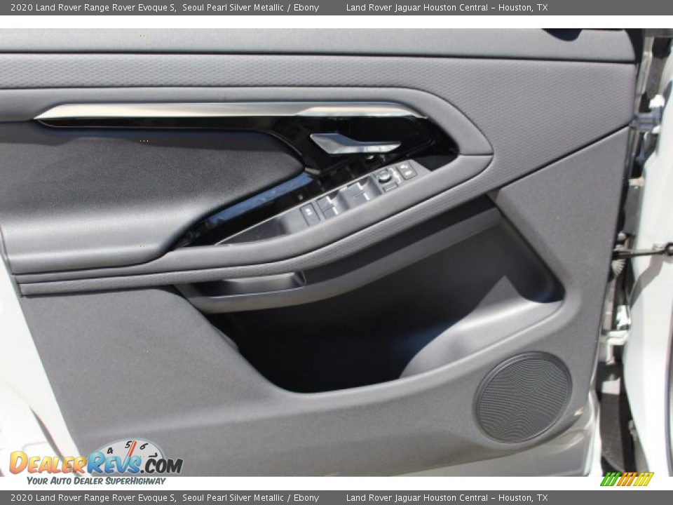 2020 Land Rover Range Rover Evoque S Seoul Pearl Silver Metallic / Ebony Photo #10