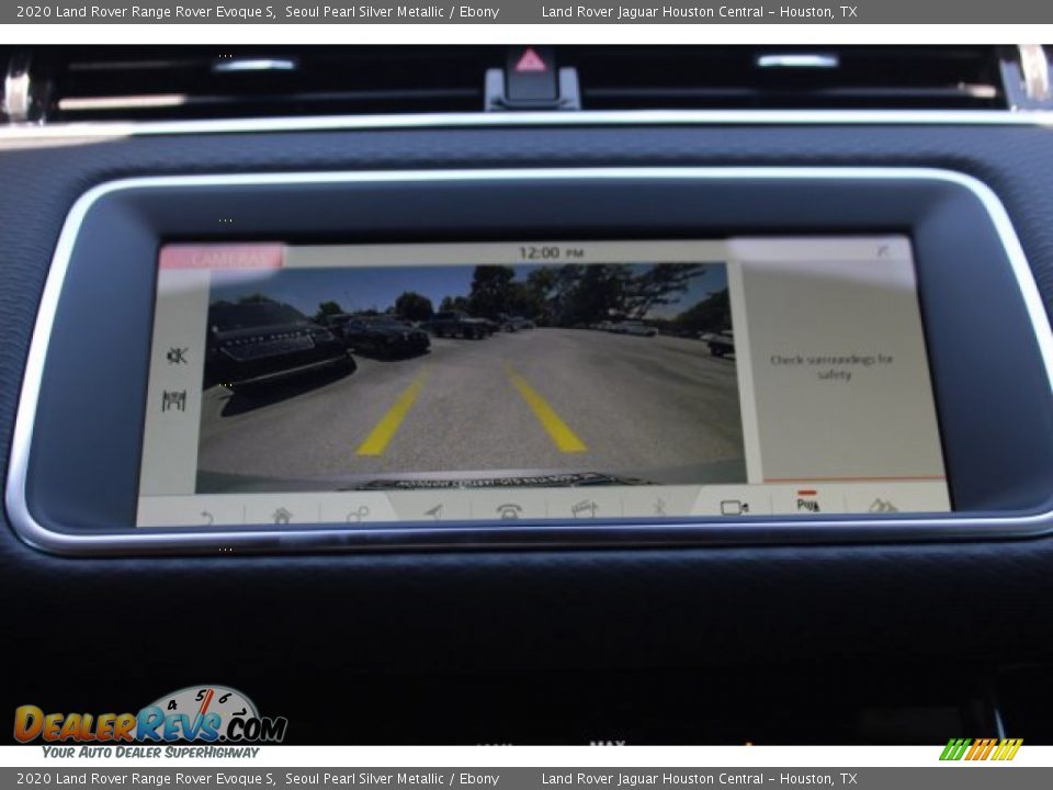 2020 Land Rover Range Rover Evoque S Seoul Pearl Silver Metallic / Ebony Photo #14