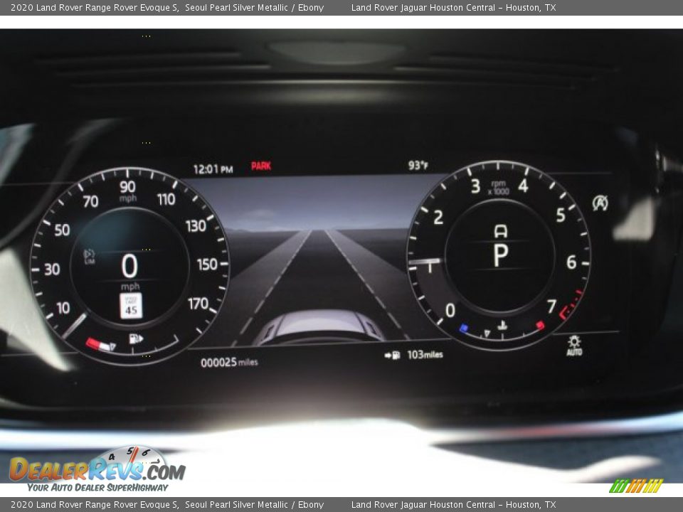 2020 Land Rover Range Rover Evoque S Seoul Pearl Silver Metallic / Ebony Photo #20