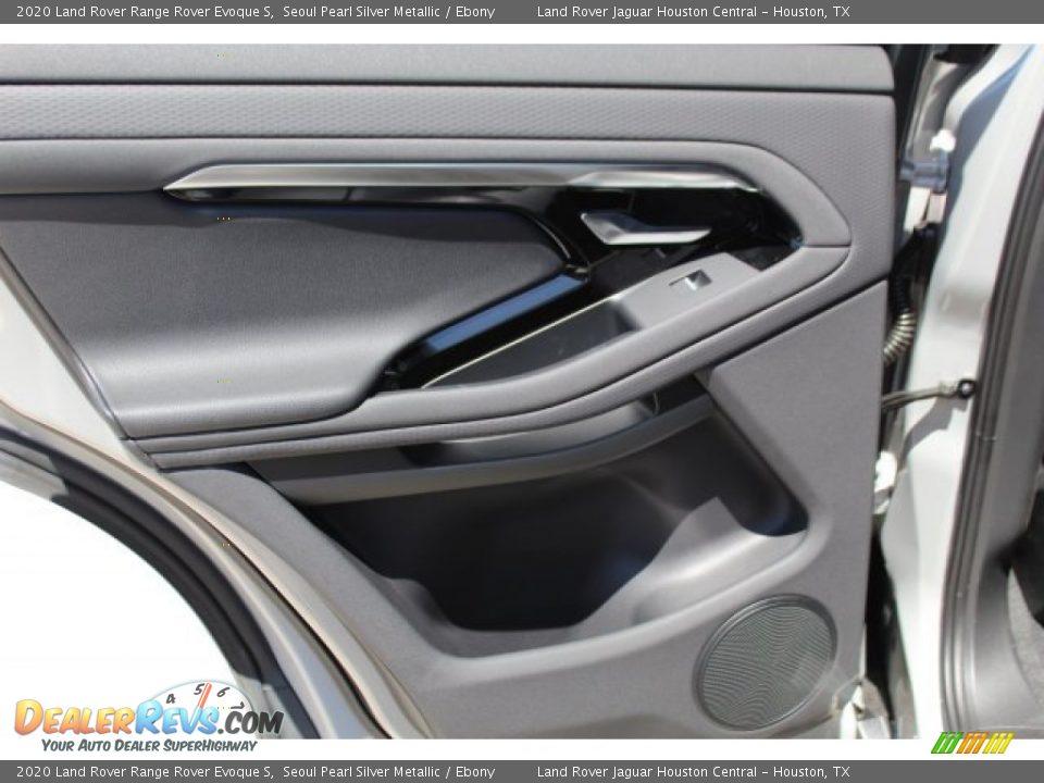 2020 Land Rover Range Rover Evoque S Seoul Pearl Silver Metallic / Ebony Photo #21