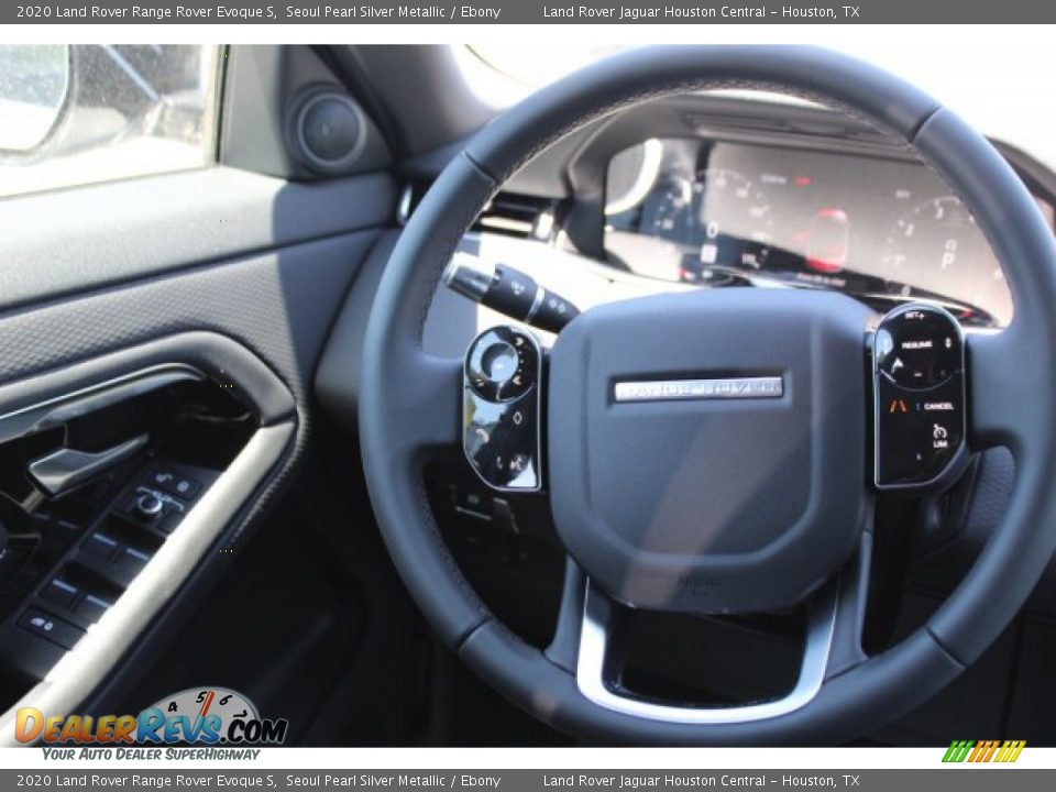 2020 Land Rover Range Rover Evoque S Seoul Pearl Silver Metallic / Ebony Photo #24