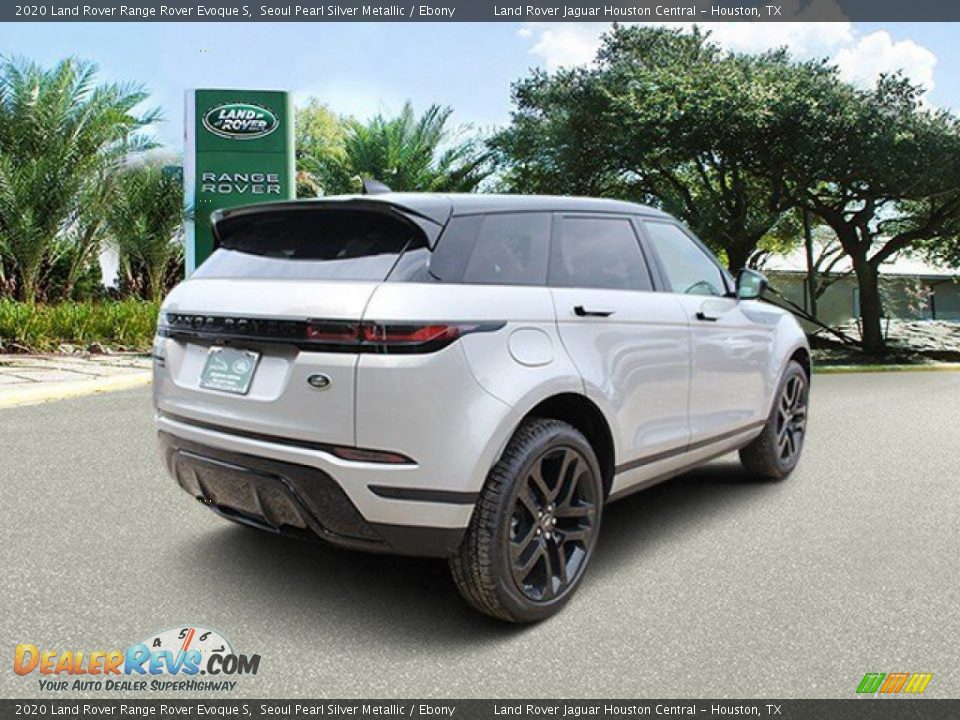 2020 Land Rover Range Rover Evoque S Seoul Pearl Silver Metallic / Ebony Photo #2