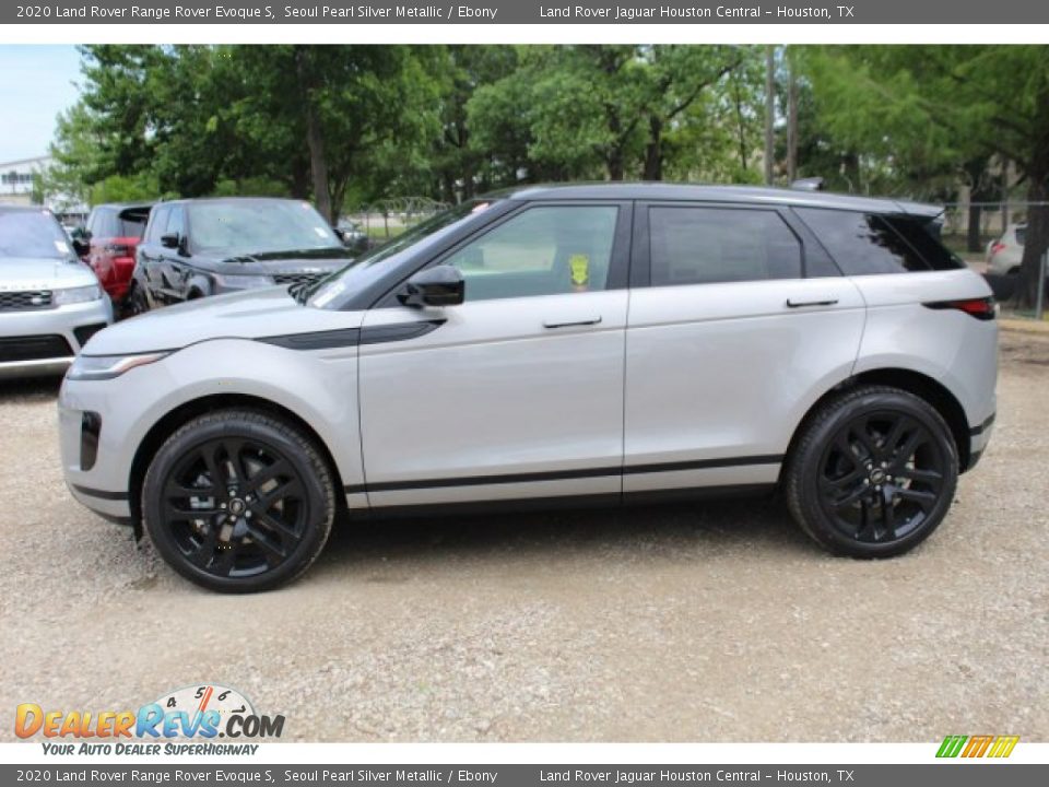 2020 Land Rover Range Rover Evoque S Seoul Pearl Silver Metallic / Ebony Photo #6