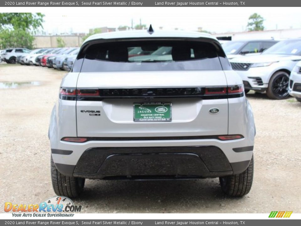 2020 Land Rover Range Rover Evoque S Seoul Pearl Silver Metallic / Ebony Photo #7